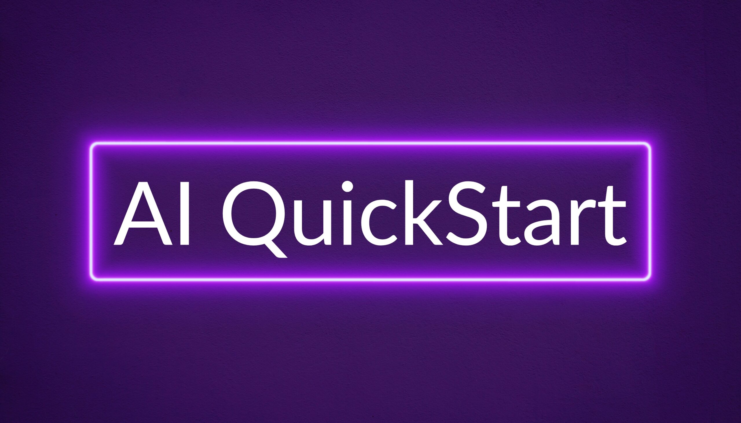 AI QuickStart